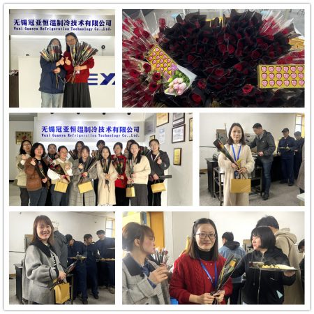 【冠亞制冷】祝大家三八婦女節(jié)快樂，三月春風(fēng)，芳華如你！